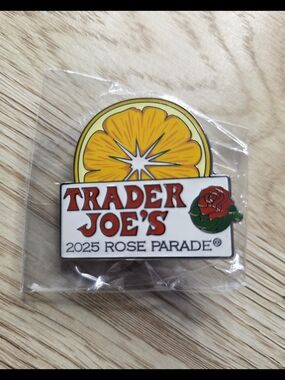 Trader Joe’s 2025 Rose Parade Enamel Pin